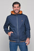 Ανδρικό Ανοιξιάτικο Μπουφάν Διπλής Όψεως Μπλε Lexton
