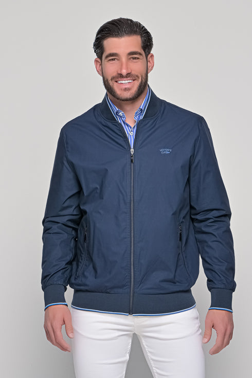 Ανδρικό Ανοιξιάτικο Μπουφάν Μπλε Lexton