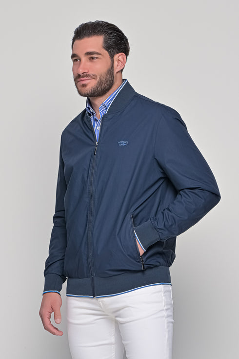 Ανδρικό Ανοιξιάτικο Μπουφάν Μπλε Lexton