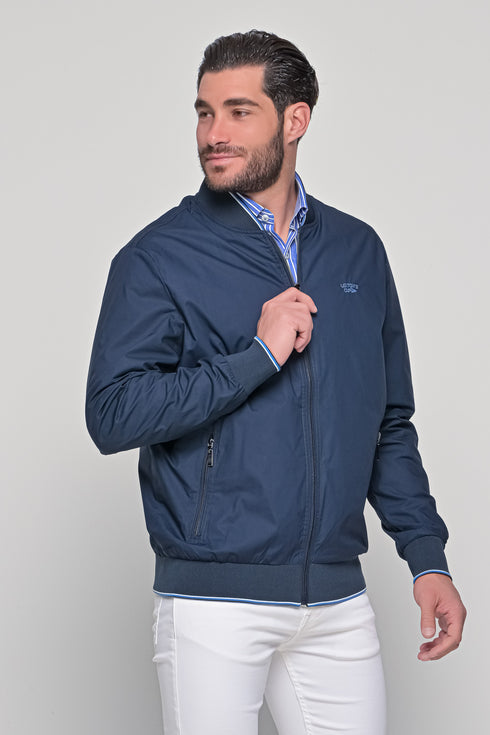 Ανδρικό Ανοιξιάτικο Μπουφάν Μπλε Lexton