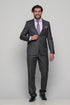 Ανδρικό Κοστούμι Γκρι Σκούρο Lexton