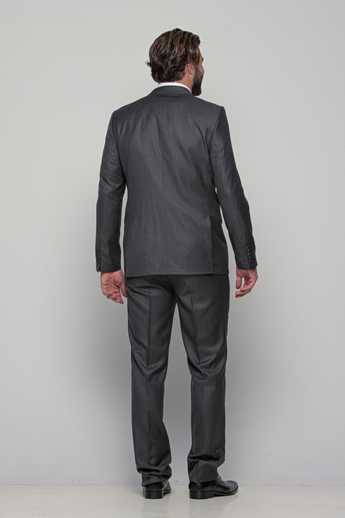 Ανδρικό Κοστούμι Γκρι Σκούρο Lexton
