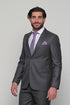 Ανδρικό Κοστούμι Γκρι Σκούρο Lexton