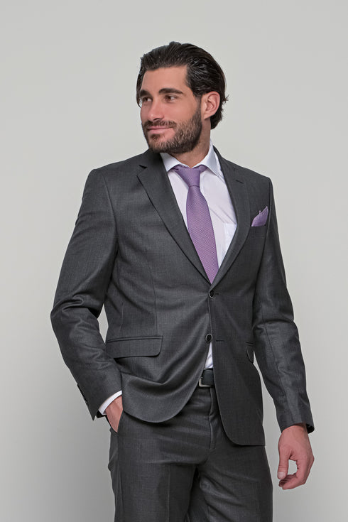 Ανδρικό Κοστούμι Γκρι Σκούρο Lexton
