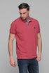 Ανδρικό Μπλουζάκι Πόλο Άνετη Γραμμή Ροζ Everbest