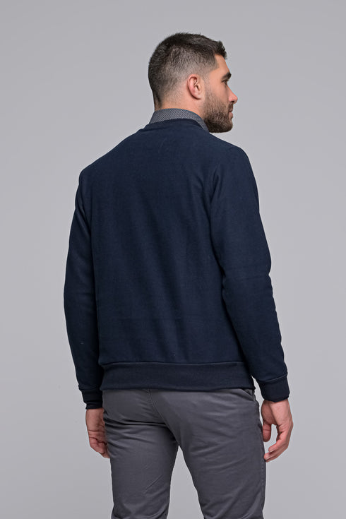 Ανδρική Μπλούζα Λαιμόκοψη Μπλε Everbest