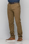 Ανδρικό Παντελόνι Chino Κανονική Γραμμή Χρώμα Πούρου NYT