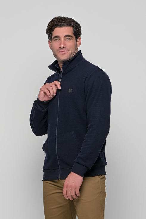 Ανδρική Βαμβακερή Ζακέτα Μπλε Everbest