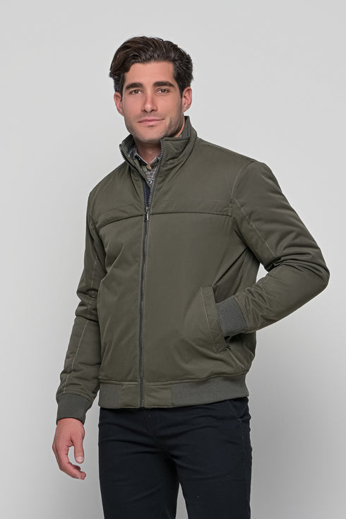 Ανδρικό Μπουφάν Bomber Λαδί ΝΥΤ