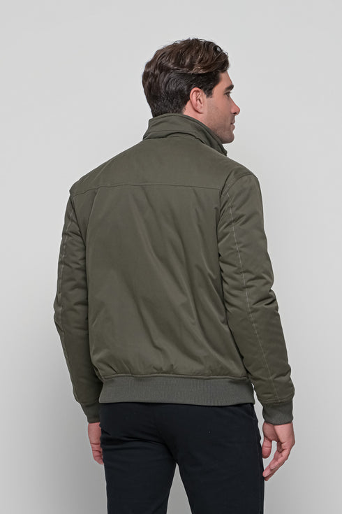 Ανδρικό Μπουφάν Bomber Λαδί ΝΥΤ