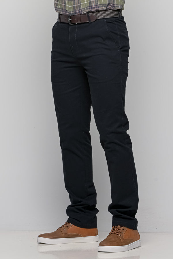 Ανδρικό Παντελόνι Chino Κανονική Γραμμή Blue Black NYT