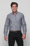 Ανδρικό Πουκάμισο Oxford Χρώμα Γκρι NCS