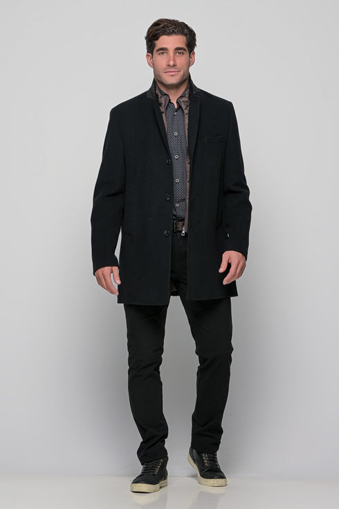 Ανδρικό Παντελόνι Chino Κανονική Γραμμή Μαύρο NYT