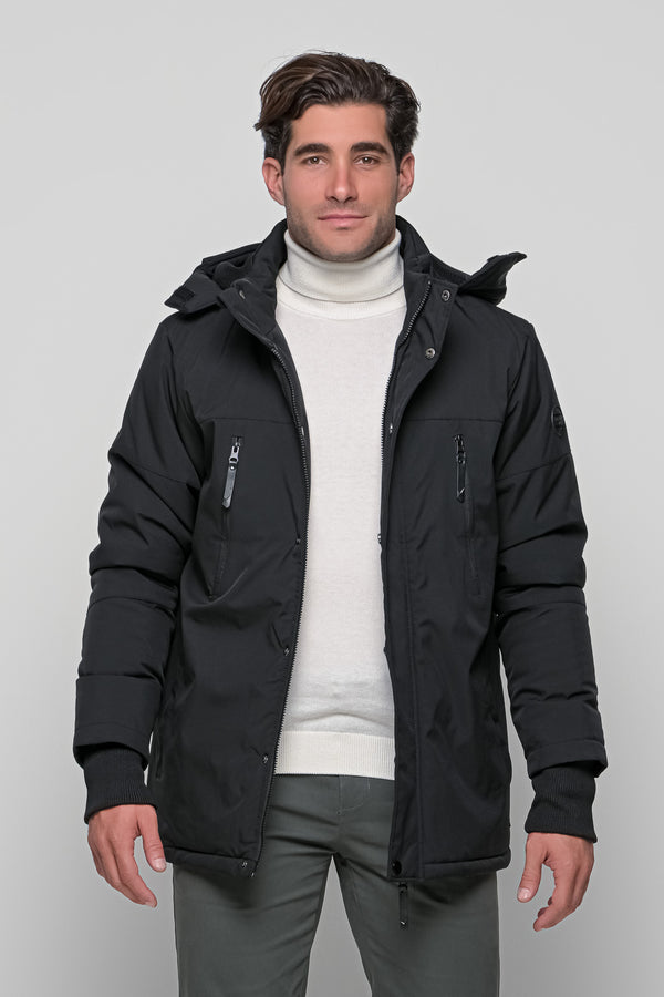 Ανδρικό Μπουφάν Μαύρο NYT