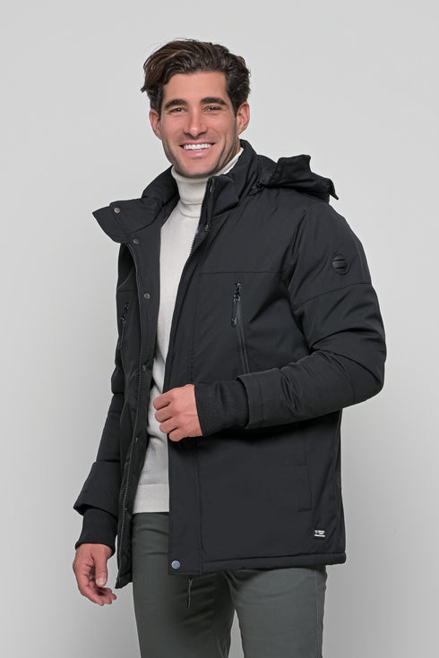 Ανδρικό Μπουφάν Μαύρο NYT