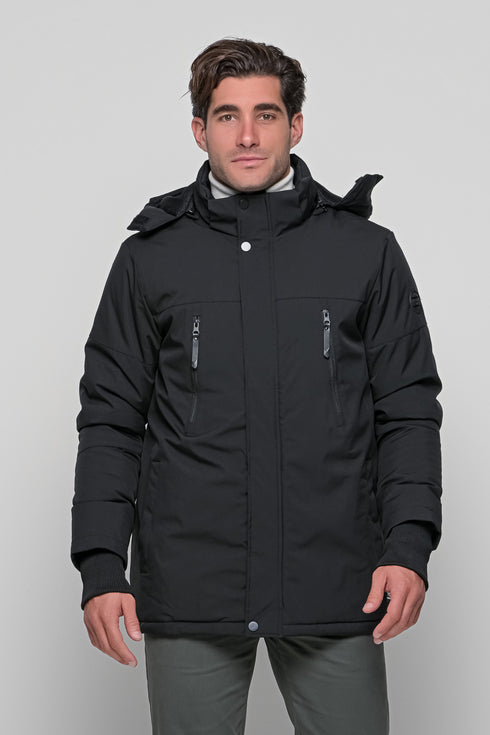 Ανδρικό Μπουφάν Μαύρο NYT