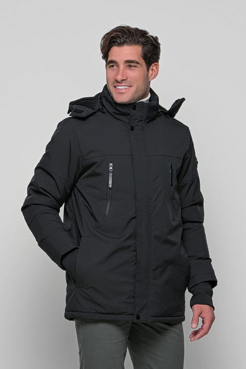 Ανδρικό Μπουφάν Μαύρο NYT