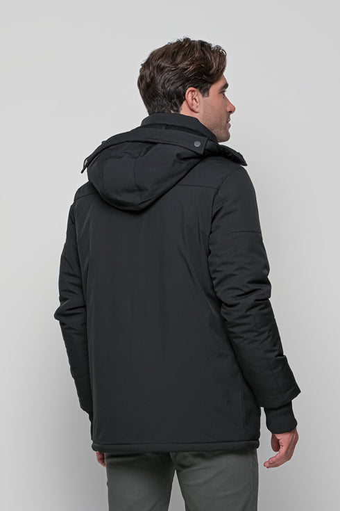 Ανδρικό Μπουφάν Μαύρο NYT