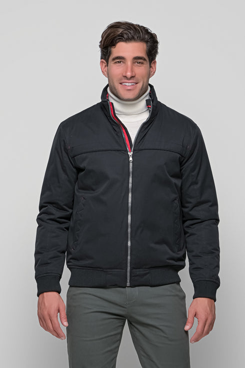 Ανδρικό Μπουφάν Bomber Μαύρο ΝΥΤ