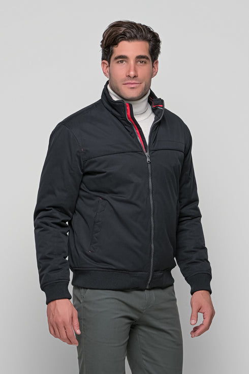 Ανδρικό Μπουφάν Bomber Μαύρο ΝΥΤ