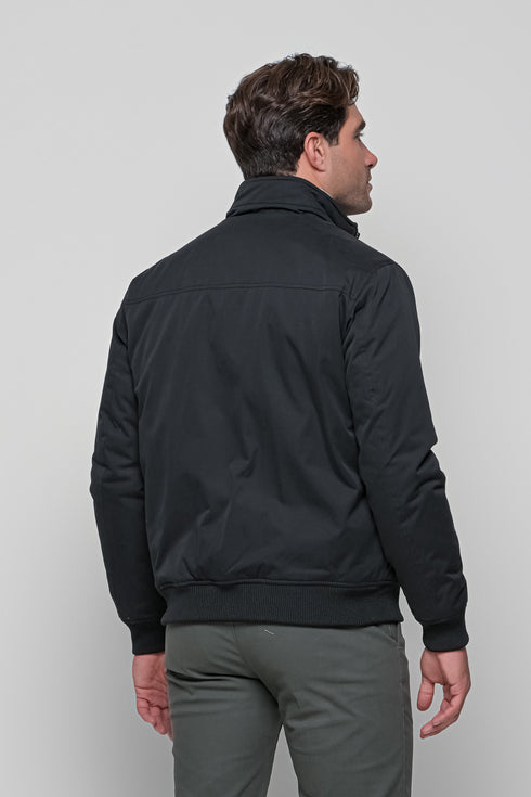Ανδρικό Μπουφάν Bomber Μαύρο ΝΥΤ