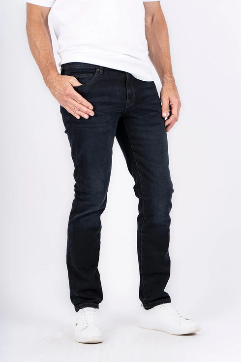 Pre End Ανδρικό Τζιν Παντελόνι Ίσια Γραμμή Blue-Black