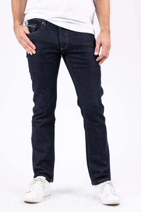 Pre End Ανδρικό Τζιν Παντελόνι Ίσια Γραμμή Μπλε Σκούρο