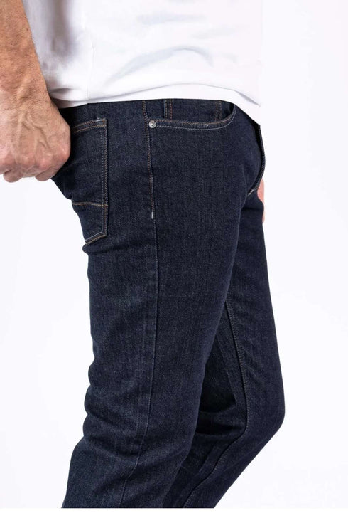 Pre End Ανδρικό Τζιν Παντελόνι Ίσια Γραμμή Μπλε Σκούρο