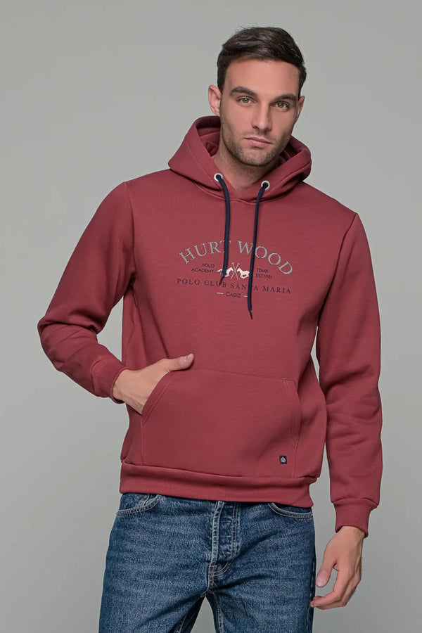 Ανδρικό Φούτερ Άνετη Γραμμή Ροδακινί Everbest