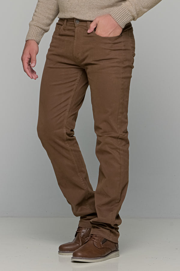 Ανδρικό Παντελόνι Πεντάτσεπο Χρώμα Κάμελ STEF