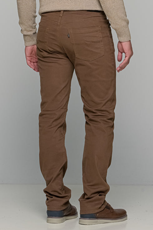 Ανδρικό Παντελόνι Πεντάτσεπο Χρώμα Κάμελ STEF