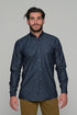 Ανδρικό Τζιν Πουκάμισο Χρώμα Μπλε Bradley
