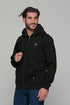 Ανδρική Ζακέτα Φούτερ Χρώμα Μαύρο Everbest