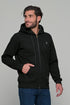 Ανδρική Ζακέτα Φούτερ Χρώμα Μαύρο Everbest