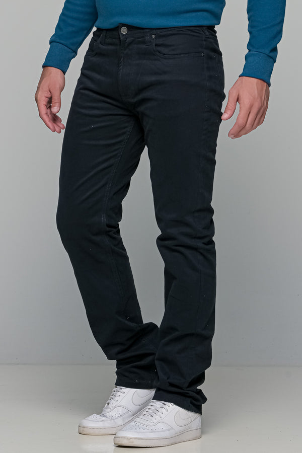 Ανδρικό Παντελόνι Πεντάτσεπο Κανονική Γραμμή Μπλε