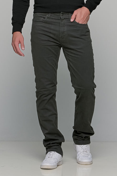 Ανδρικό Παντελόνι Πεντάτσεπο Κανονική Γραμμή Γκρι Stef