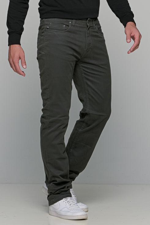 Ανδρικό Παντελόνι Πεντάτσεπο Κανονική Γραμμή Γκρι Stef