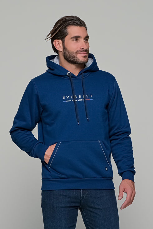 Ανδρικό Φούτερ Άνετη Γραμμή Ρουά Everbest