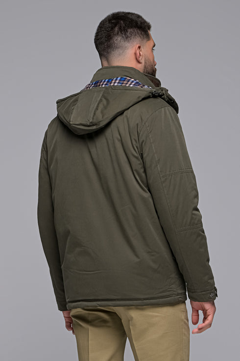 Ανδρικό Χειμωνιάτικο Μπουφάν Λαδί NYT