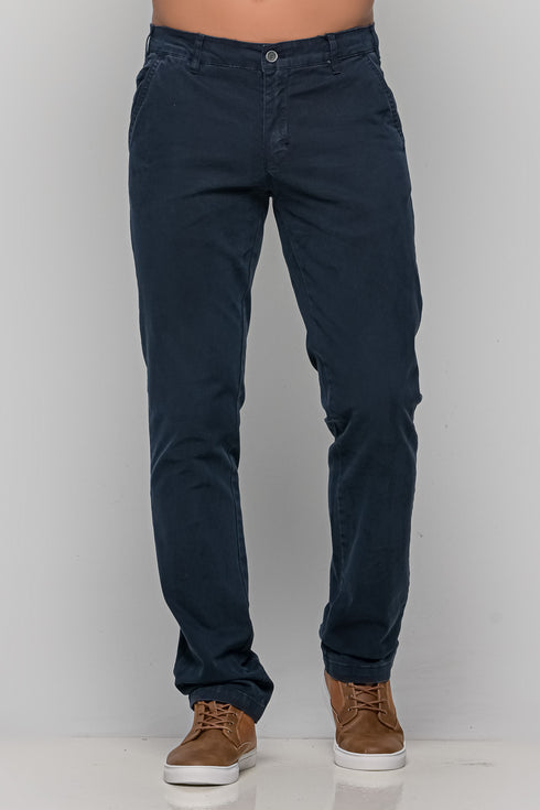 Ανδρικό Παντελόνι Chino Μπλε Lexton