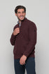 Ανδρική Πλεκτή Ζακέτα Χρώμα Μπορντό Bradley