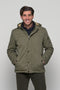 Ανδρικό Χειμωνιάτικο Μπουφάν Χακί Lexton