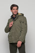 Ανδρικό Χειμωνιάτικο Μπουφάν Χακί Lexton