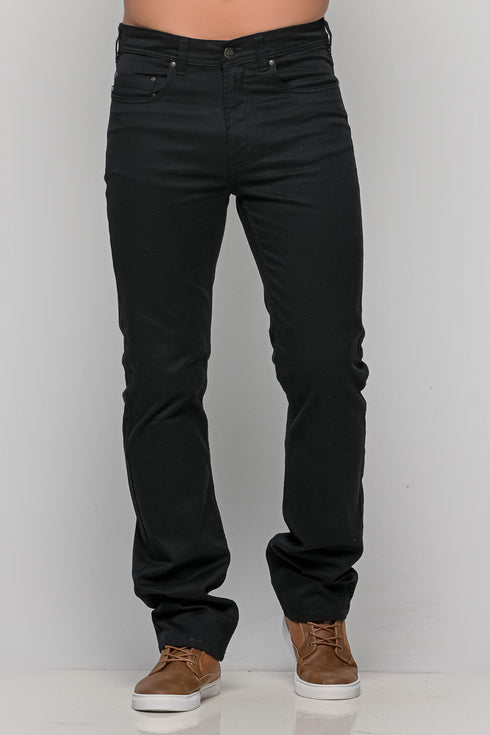 Ανδρικό Παντελόνι Πεντάτσεπο Κανονική Γραμμή Μαύρο Stef