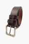 Ανδρική Δερμάτινη Ζώνη Καφέ