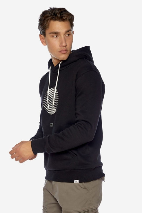 Ανδρικό Φούτερ με Κουκούλα Μαύρο Camaro