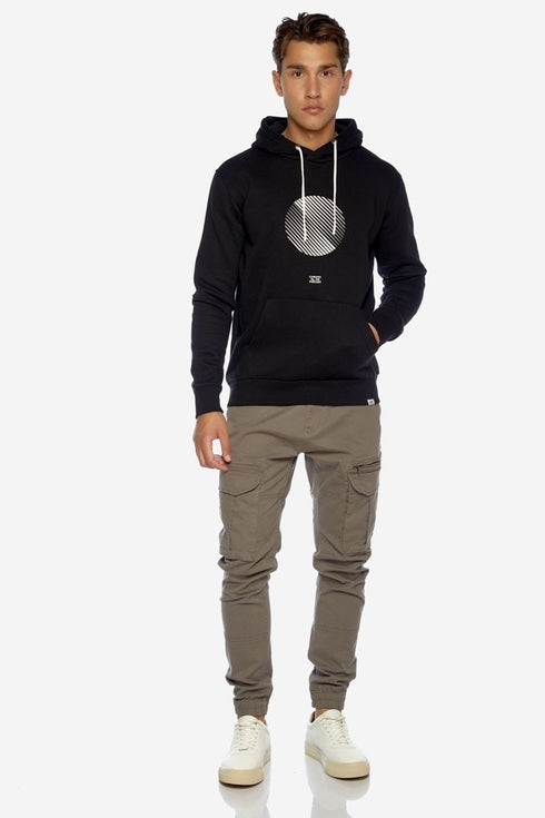 Ανδρικό Φούτερ με Κουκούλα Μαύρο Camaro