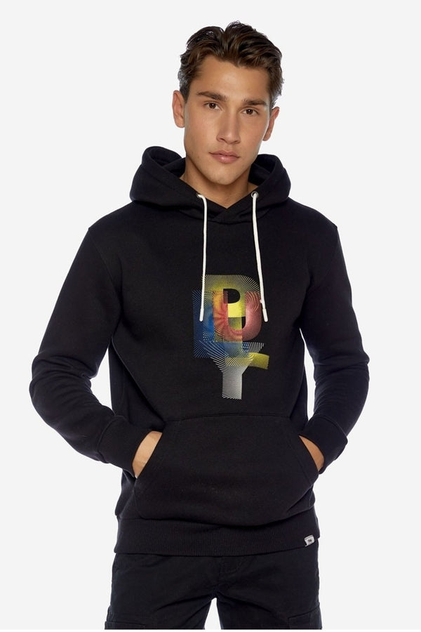 Ανδρικό Φούτερ με Κουκούλα Μαύρο Camaro