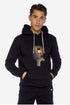 Ανδρικό Φούτερ με Κουκούλα Μαύρο Camaro