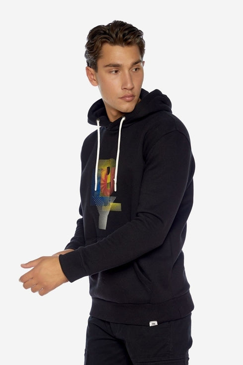 Ανδρικό Φούτερ με Κουκούλα Μαύρο Camaro
